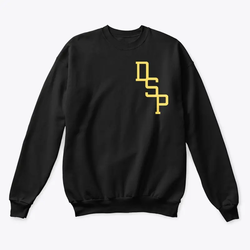 Diagonal DSP logo Sweatshirt (Yellow)