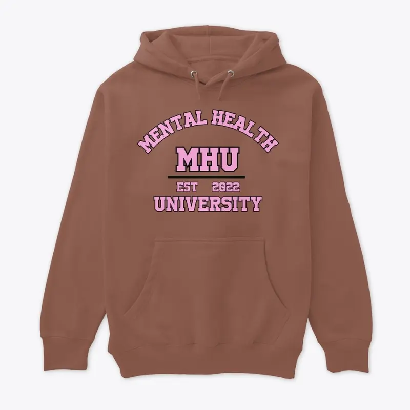 MHU Hoody (Pink Logo)